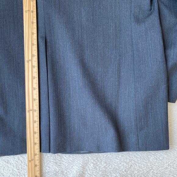 Lauren Ralph Lauren Wool Blazer Sport Coat Men Size 42L Dark Navy Classic Jacket - Picture 9 of 12